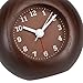 Remnos LA13-12 NT Lemnos Analog Alarm Clock, Rest, Natural Color Wood