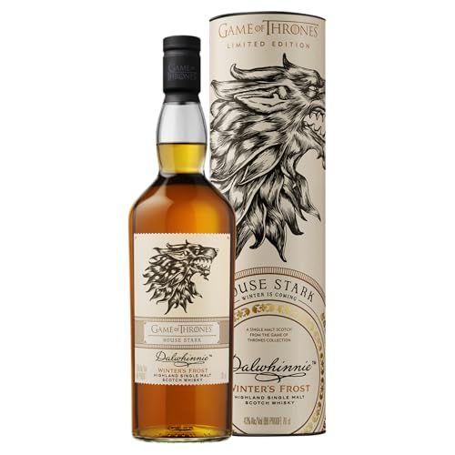 Dalwhinnie Winter\'s Frost Single Malt Scotch Whisky - Haus Stark Game of Thrones Limitierte Edition (1 x 0.7 l) Dalwhinnie Winter\'s Frost Single Malt Scotch Whisky - Haus Stark Game of Thrones Limitierte Edition (1 x 0.7 l)