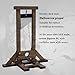 Wooden Mini Guillotine Model – Creative Halloween Decor, Fidget Prop – Unique Office Desk Novelty & Stress Gift 5.5in Height