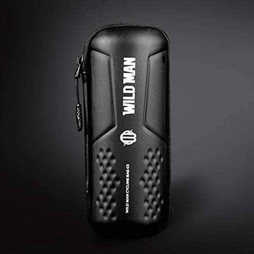 WILD MAN Waterproof Hard Shell Bike Bag for Mountain Road Bicycle Repair Tool Kits and Bicycle Accessories (Do not Contain Tool Kits)