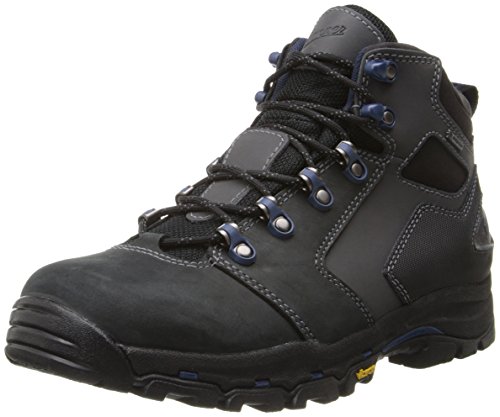 Danner Men's Vicous 4.5 Inch Work Boot,Black/Blue,12 D US