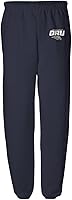Vista 402 de Official Collegiate NCAA Jogger Sweatpants Unisex for Men & Women Primary Logo School Color Collection