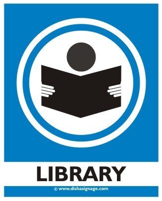 Library Sign