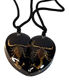 REALBUG SP2214 Necklace, Black/Gold