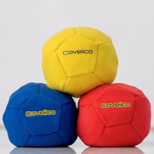 Covelico Footbag Set Of 3 - Vibrant Colored Yellow thumb #8