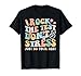 Groovy Rock The Test Don't Stress Just Do Your Best Test Day T-Shirt
