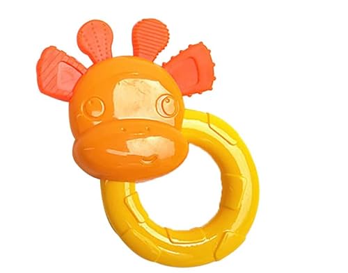 Kit Chocalho e Mordedor Infantil Para Bebê Brinquedo Criança