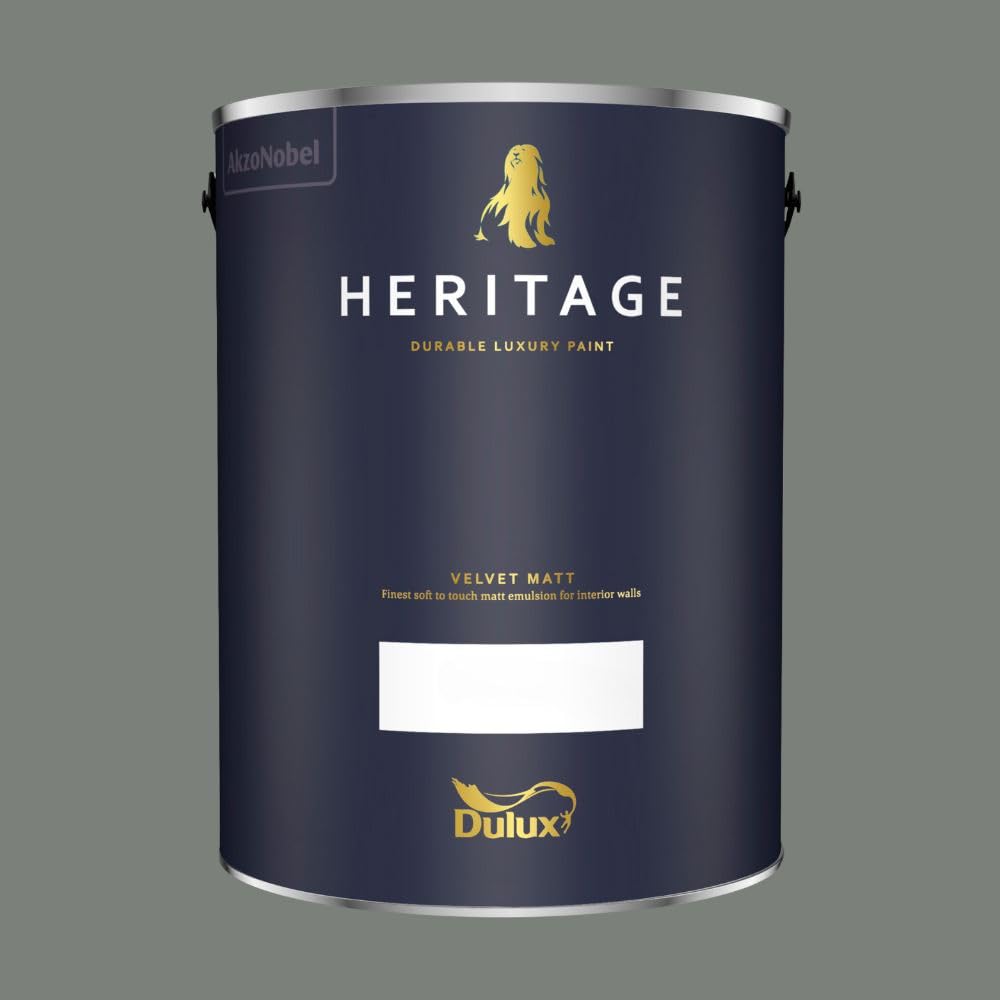 Paint Stop Khaki Dulux Trade Heritage Matt Waxed 5L