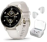 Garmin Venu 2 Plus GPS Multisport Smartwatch, 1.7 in. with Call and Text, Music, Adv HM+FF,...