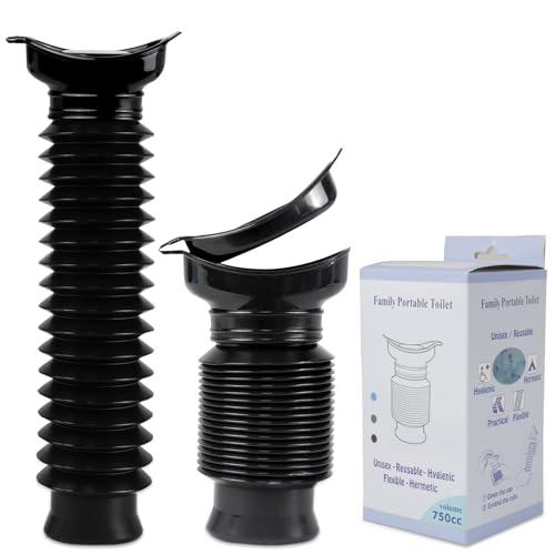 Pee Bottles for Men, Portable Urinal for Men, Collapsible Urine Bottle 750ML, Car Urinals for Men...