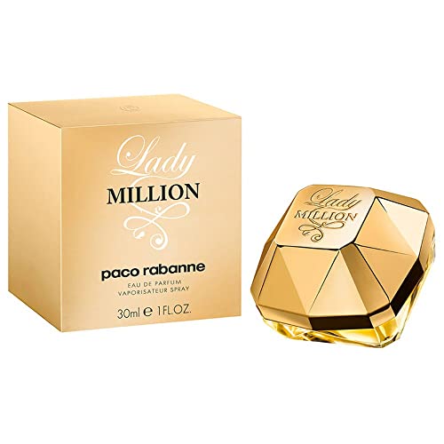 Paco Rabanne Lady Million for Women By Eau De Parfum Spray 1 Ounce, 1 Fl Ounce