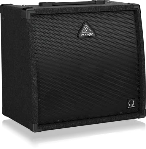 Behringer ULTRATONE KXD12 600 Watt 4-Kanal PA-System/Keyboard-Verstärker mit Original 12 Turbosound Lautsprecher, Klark Teknik Multi-FX Prozessor und FBQ Feedback Detection