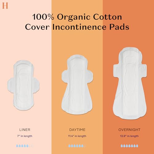 Image of The Honey Pot Company - Cotton Comfort - Overnight Incontinence Pads