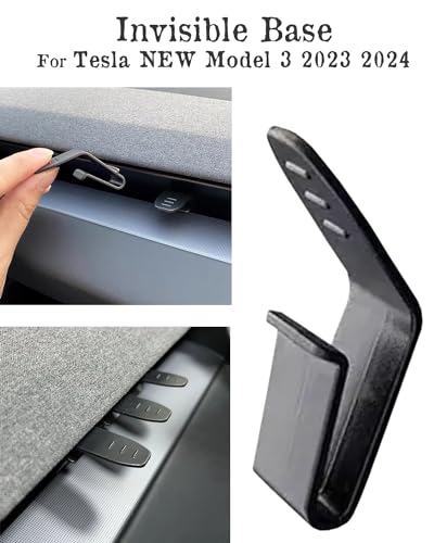 Image of Air Freshener Adapter Clip Base for Tesla Model 3 Highland 2023 2024 Air vent, Fits for your Car Air Fresheners Scent Diffuser Automotive Outlet Vent Perfume Interior Decoration Fragrance (2 Pack)