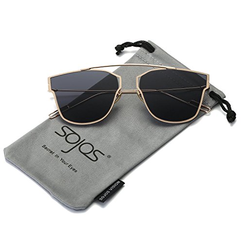 Image of SOJOS Women Square Sunglasses