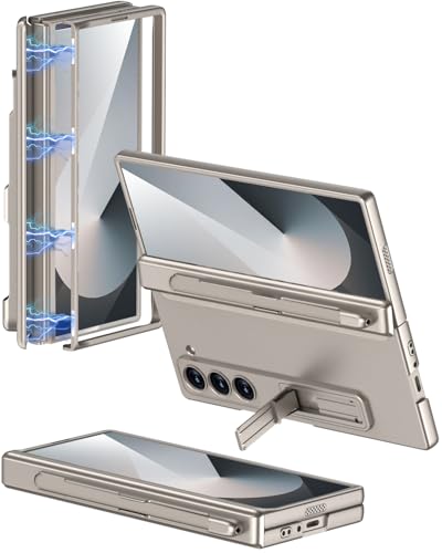 Protecteur d'écran avant et charnière pour coque Samsung Fold 6 antichoc mince avec stand