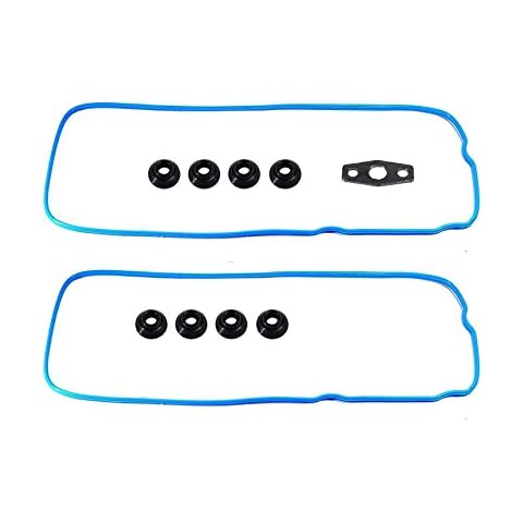 GOHAWKTEQ Valve Cover Gasket Set G10504VG Compatible with Escalade, Avalanche/Express/Silverado, GMC Envoy/Sierra, Hummer, Isuzu and Pontiac Cover