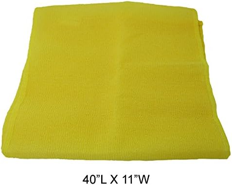 Missamé Nylon Back Towel Scrubber, Bath and Shower Wash Cloth for Smooth Beautiful Skin (1-Pack) - Image 4