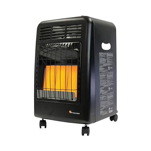 Mr. Heater MH18CH Radiant Cabinet LP Heater,Black