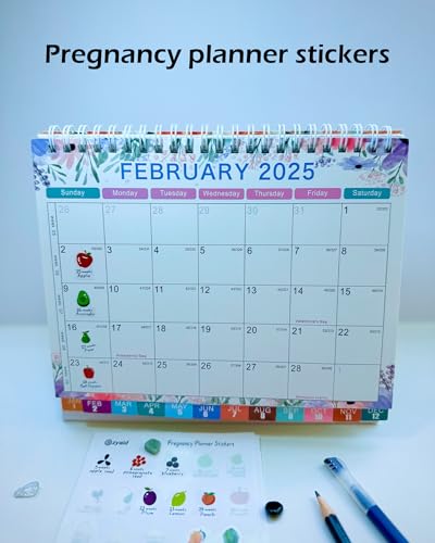 Ezyaid Pregnancy Must Haves Planner Stickers for Scrapbook, Scrapbooking Stickers for Pregnancy Journal, Pregnancy Gifts for First Time Moms