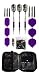 Viper Sure Grip Soft Tip Darts with Accessory Kit (Purple, 18 grams)
