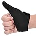 MUNEFE Thumb Protector, Bowlin Thumb Saver, Bowlin Thumb Sock for Providin Lon Lastin for Your Thumb(Black)