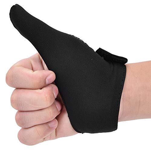 Chaussette de bowling anti-friction avec stabilisateur de pouce noir