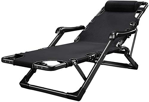 Opvouwbare fauteuil, strand tuin kantoor vrije tijd bed ligstoel ligstoel, buiten reizen camping draagbare verstelbare hand voetmassage (Kleur: A) (B) Auspicious clouds