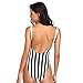 Dixperfect Women's Retro 80s/90s Inspired High Cut Low Back One Piece Swimwear Bathing Suits (XL, Primrose Yellow)