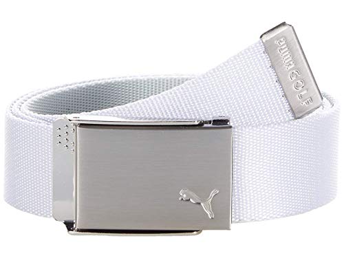 PUMA Reversible Web Belt Bright White One Size