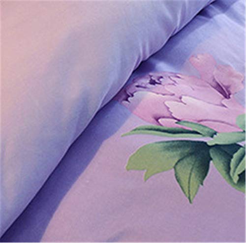 Draps doux et durables en coutil de coton respirant 4 pièces