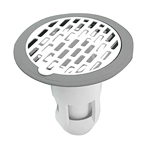 YUNYODA Clapet anti-retour pour évier de douche - Noyau de canal - Anti-odeurs - Pour cuisine, salle de bain - Clapet anti-retour pour tuyaux de salle de bain - Joint d'évacuation de sol (2) Cover
