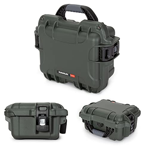 Nanuk 905 Waterproof Hard Case With Foam Insert - Olive (905-1006) #TOP1