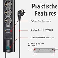Brennenstuhl Primera-Tec Steckdosenleiste 7-Fach – Ansicht 3