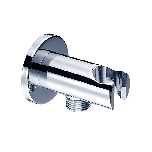 Weirun Bathroom Brass 1/2" NPT Round Shower Wall Outlet Handheld Shower Spray Head