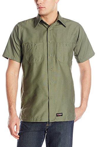 Wrangler Workwear Men's Short Sleeve Work Shirt