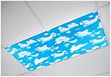 Fluorescent Light Covers for Ceiling Lights | 2x4 Cloud Ceiling Light Skylight Panel, Flourescent...