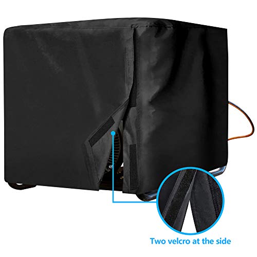 Nexcover Waterproof Universal Generator Cover - Weather/Uv Resistant Cover 32 X 24 X 24 Inch, For Most Portable Generators 5000-10000 Watt, Black #TOP3