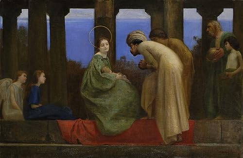 Tableau le culte des rois par Károly Ferenczy impression d'art sur toile 60x90cm