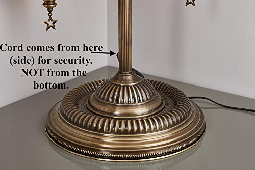 Bosphorus Turkish Moroccan Mosaic Floor Lamp Light, 7 Globes, 5Ft #TOP3