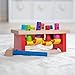 Melissa & Doug Deluxe Pounding Bench Wooden Toy With Mallet - STEAM Toddler Toy