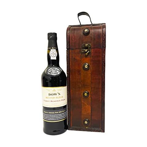 Dow's Master Blend Finest Reserve Port 75cl Presented in a Gothic Style Wooden Box Cover