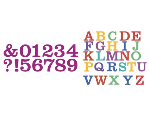 Matrices de découpe ZAG alphabet numéros dies scrapbooking carterie
