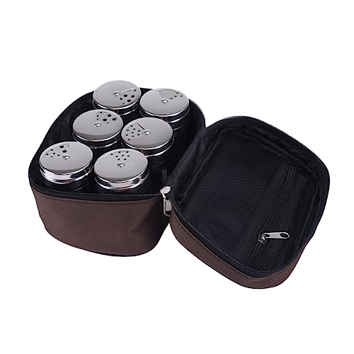 Alipis Spargispezie e Spargicondimenti Girevole Barattoli Per Spezie e Condimenti Per e Barbecue