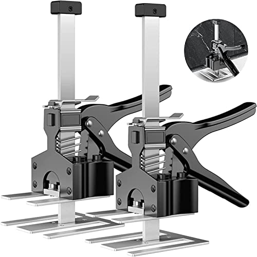 Elevador de brazo de palanca, Gato de brazo de ahorro de trabajo de 12 pulgadas, elevador de paneles de yeso, herramienta de elevación manual para elevación y posicionamiento(2 piezas) Cover