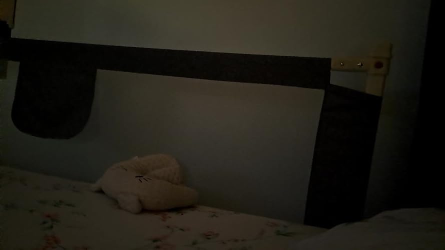 Tubiaz Barrière De Lit Bébé 180cm Ou 200cm - Protection Hauteur Réglable Avec Filet Aéré Gris