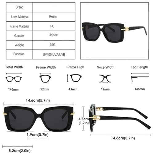 Women Sunglasses Gradient Shades UV4002