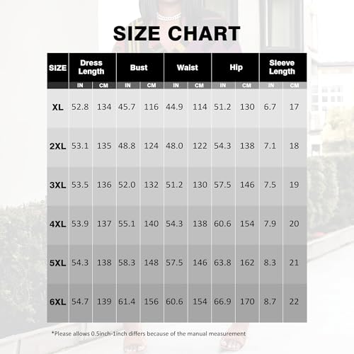 Image of SUZONANA Plus Size Dresses for Curvy Women African Print American Dress Summer Outfits Casual Loose with Pocket
