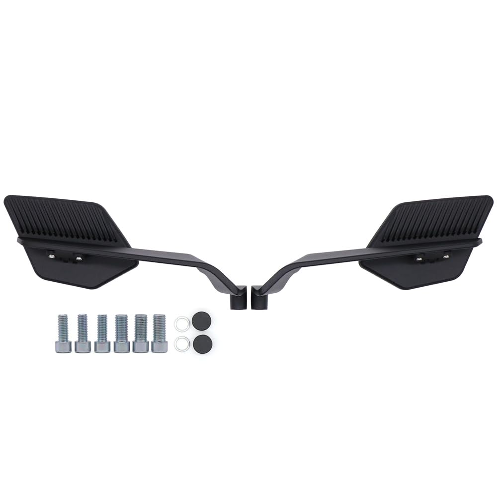 Retroviseur Moto pour Aprilia Tuono 660 2020-2024, Rétroviseur de Moto Rotatif, Tourner Réglable Winglet Kit Miroirs, Rétroviseur Latéral Moto Accessoires