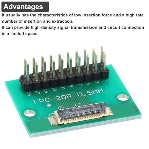 MECCANIXITY FFC FPC Connector Board 20 Pin 0.5mm miniatura 4